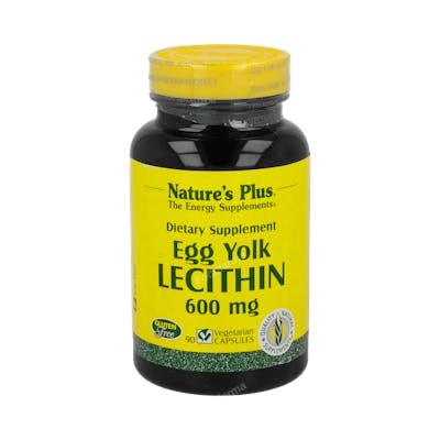 Natures Plus Lécithine d'Œuf 600 mg, 180 Gélules Natures Plus Lécithine d'Œuf 600 mg, 180 Gélules
