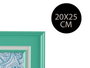 Giftdecor Porte-photos 20x25 cm Vert Mentale (Set de 24)