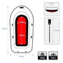 Intex Barco Excursion 5 personnes avec rames en aluminium et pompe