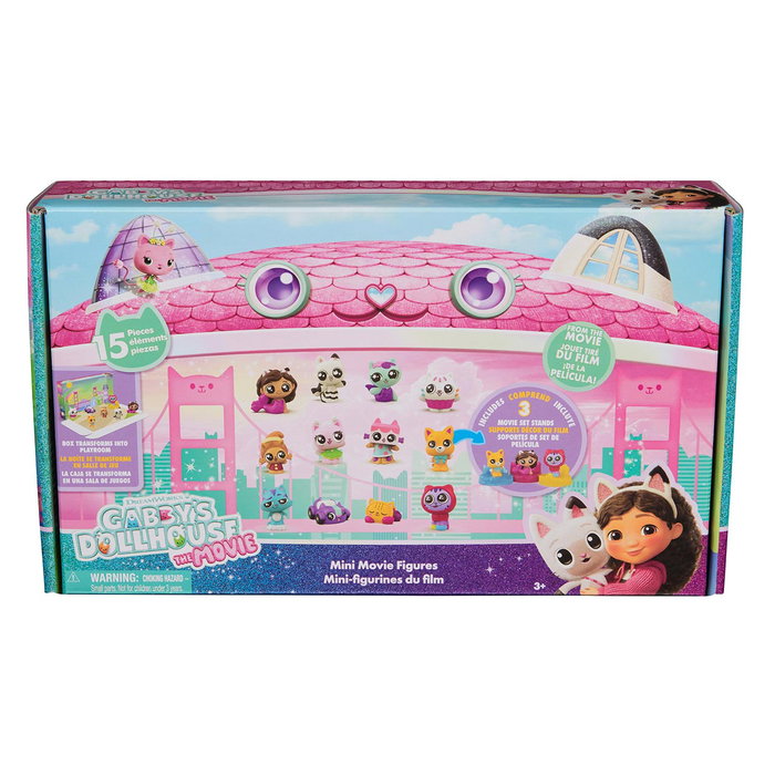 Spin Master - Figurines Miniatures La Casa de Gabby Le Film - Pack de 15 Personnages - Jouet Enfants 3 ans et plus - Réf. 6073717