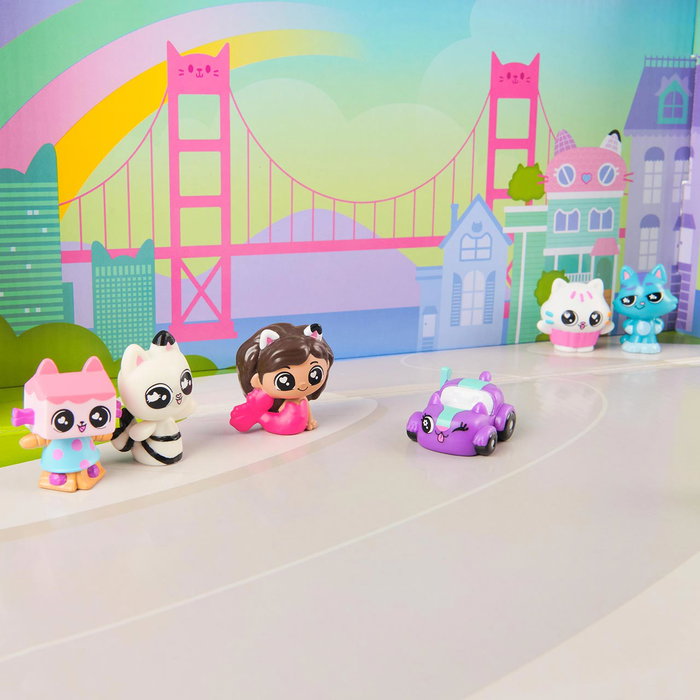 Spin Master - Figurines Miniatures La Casa de Gabby Le Film - Pack de 15 Personnages - Jouet Enfants 3 ans et plus - Réf. 6073717