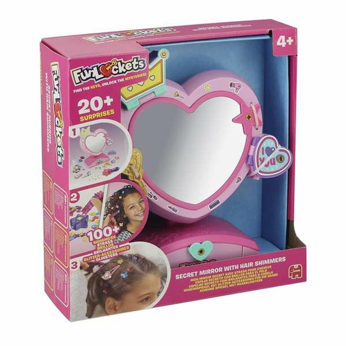 Funlockets Mon miroir secret rose avec plus de 20 surprises
