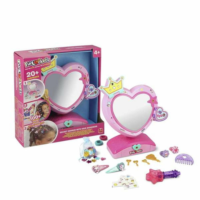 Funlockets Mon miroir secret rose avec plus de 20 surprises