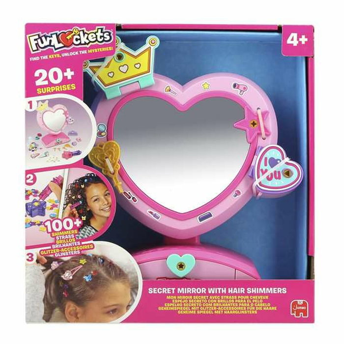 Funlockets Mon miroir secret rose avec plus de 20 surprises