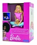 Lexibook Réveil Digital Barbie 3D avec Veilleuse Lumineuse, Effets Sonores, Alarme 6 Sonneries, Écran LCD et Fonction Snooze