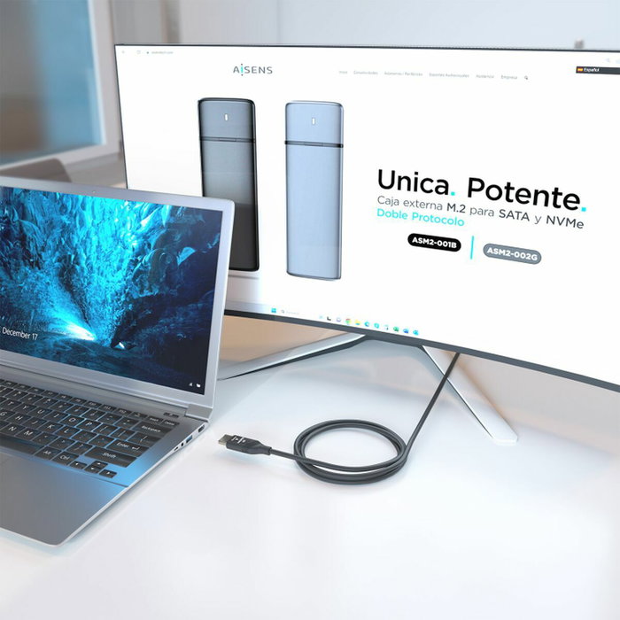 Câble HDMI Aisens A153-0934 Noir 15 m