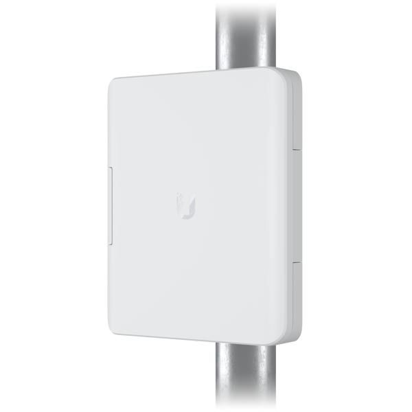 Ubiquiti UFiber Outdoor Terminal Box - Boîtier de Protection Étanche Extérieur IPX5 pour Équipements Fibre, avec Kit de Fixation sur Poteau