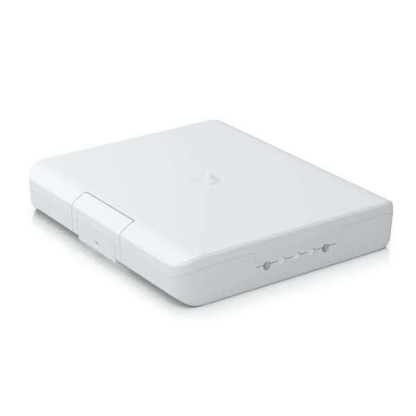 Ubiquiti UFiber Outdoor Terminal Box - Boîtier de Protection Étanche Extérieur IPX5 pour Équipements Fibre, avec Kit de Fixation sur Poteau