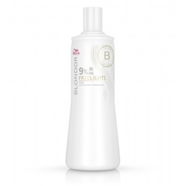 Wella Blondor Freelights Oxydant 30 Vol 1 L - Crème éclaircissante pour techniques en balayage