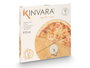 Kinvara Set Table à Pizza et Coupe-Pizza en Bambou 35x1.5x35 cm (Set de 6)