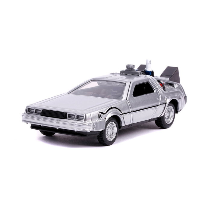 JADA TOYS Réplica Coche DeLorean Time Machine Regreso al Futuro II