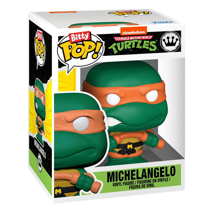 FUNKO Tortues Ninja Bitty POP! Sewer Lair avec 2 figurines en vinyle