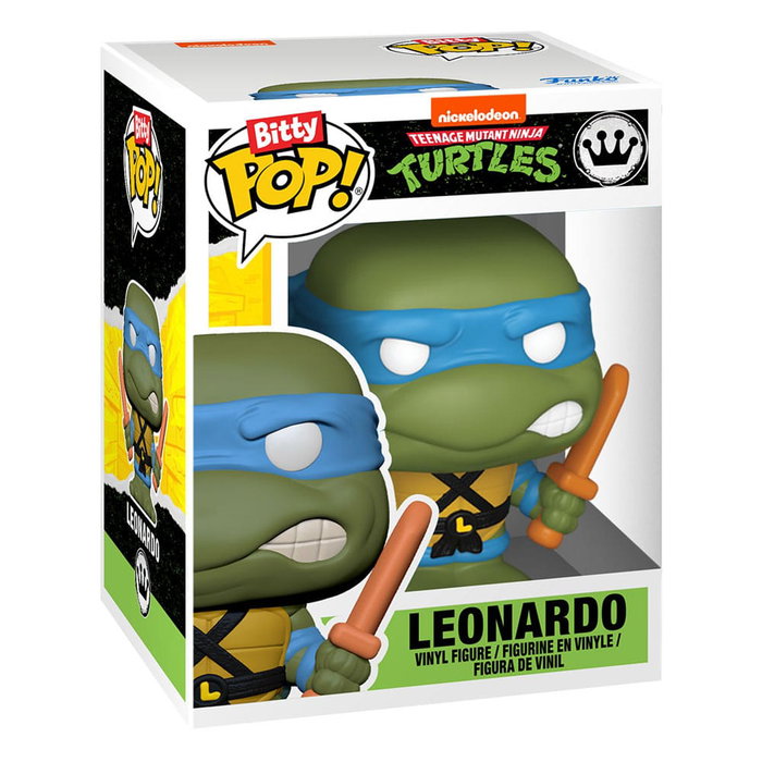 FUNKO Tortues Ninja Bitty POP! Sewer Lair avec 2 figurines en vinyle