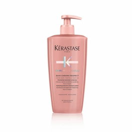 Kerastase Bain Chroma Abs Respect - Shampoing Protecteur et Hydratant 500 ml pour Cheveux Colorés, Sensibles ou Abîmés - Sans Sulfates - Éclat Naturel