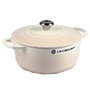 Le Creuset Signature Roaster rond 26cm blanc