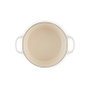 Le Creuset Signature Roaster rond 26cm blanc
