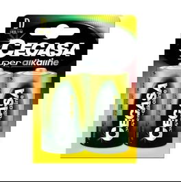 Cegasa Pile Super Alkaline LR20 (2 Piles)