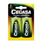 CEGASA Piles Alcalines LR20 D 1,5V (Pack de 2)