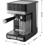 Sencor SES 4060BK - Machine à expresso avec cappuccino et latte automatiques - Noire