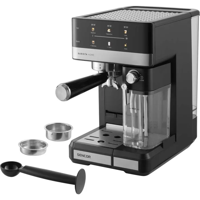 Sencor SES 4060BK - Machine à expresso avec cappuccino et latte automatiques - Noire Sencor SES 4060BK - Machine à expresso avec cappuccino et latte automatiques - Noire