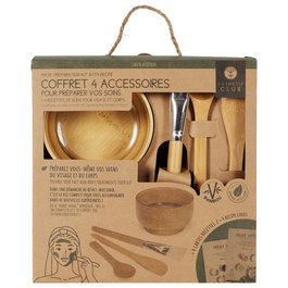 Cosmetic Club Kit de préparation de masque en bambou