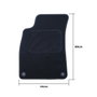 OCC Design Tapis sur mesure pour Audi A4 B6 (2001-2004) 5PZ
