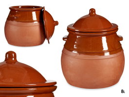 LA DEHESA Puchero 8 L, Miel, lot de 2