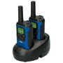 Alecto FR-175BW Lot de 2 Talkies-Walkies, Portée 7 km, Bleu/Noir