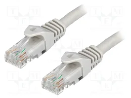 LOGILINK CP2022U Câble Ethernet Cat 6 U/UTP RJ45 0,5m Gris