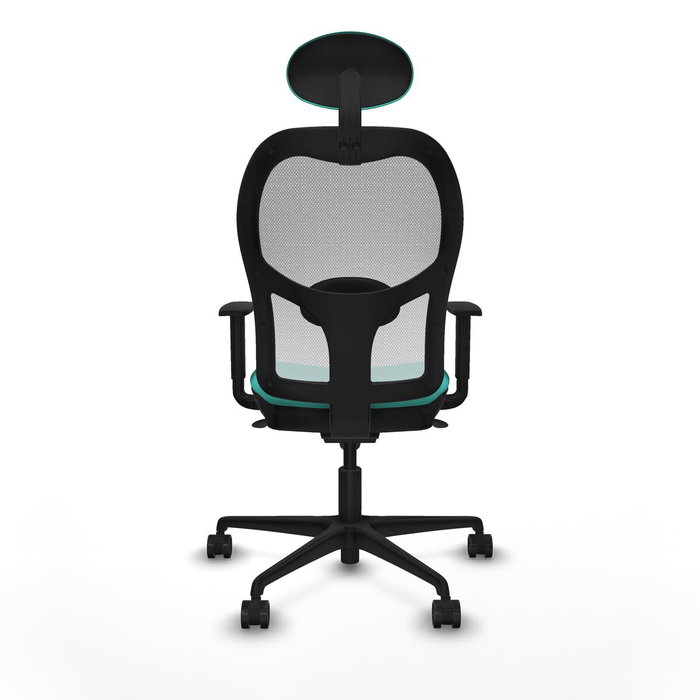Piqueras y Crespo Chaise de Bureau 1D036N1 Turquoise Piqueras y Crespo Chaise de Bureau 1D036N1 Turquoise
