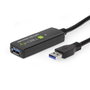Techly Câble d'extension Active USB 3.2 SuperSpeed+ 10 mètres noir - Prolongateur de signal jusqu'à 5 Gbps pour clavier, souris, imprimante