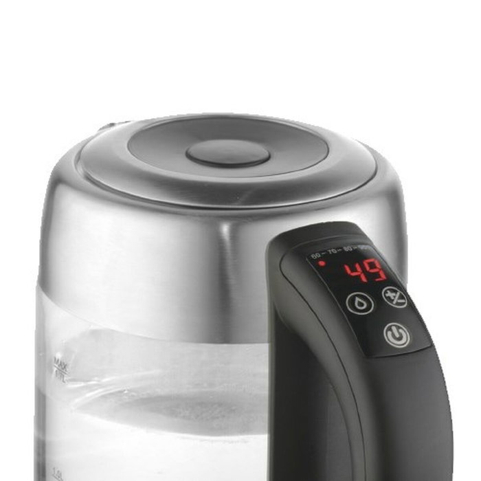 Adler Bouilloire AD 1247 Verre Gris acier 2200 W 1,7 L Adler Bouilloire AD 1247 Verre Gris acier 2200 W 1,7 L
