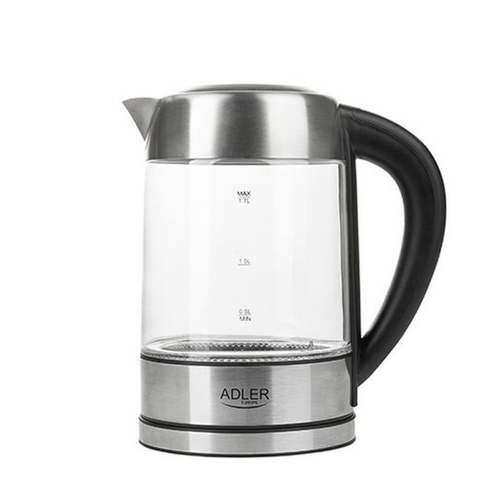 Adler Bouilloire AD 1247 Verre Gris acier 2200 W 1,7 L Adler Bouilloire AD 1247 Verre Gris acier 2200 W 1,7 L