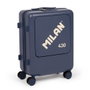 Milan Mallette de cabine rigide bleu marine 50 l