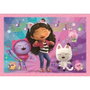 Clementoni Puzzle 4 en 1 Gabby's Dollhouse