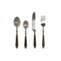 DKD Home Decor Couverts Naturel Argenté en Acier Inoxydable et Acacia (16 pièces) lifetep-sku-B17L8LEDRY