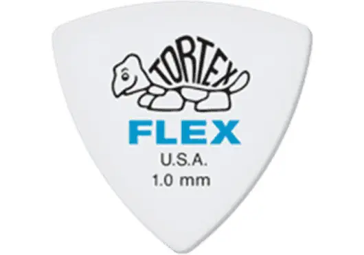 DUNLOP Lot de 72 médiators Tortex Flex Triangle 1,00 mm DUNLOP Lot de 72 médiators Tortex Flex Triangle 1,00 mm
