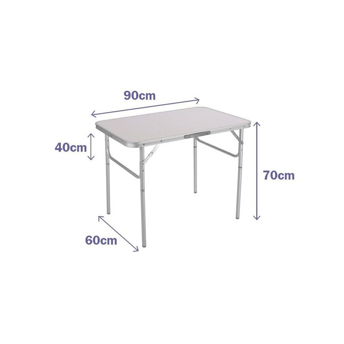 Table Piable Marbueno Blanc 90 x 70 x 60 cm Table Piable Marbueno Blanc 90 x 70 x 60 cm