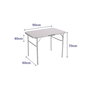 Table Piable Marbueno Blanc 90 x 70 x 60 cm