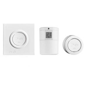 Danfoss Pack Démarrage Ally avec Passerelle 014G2400 et Thermostat de Radiateur Intelligent 014G2460 - Régulation via Application