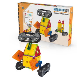 TACHAN Kit Magnétique Obra Robots 51 Pièces