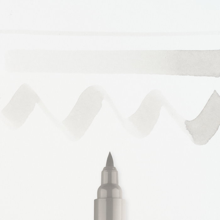 Ecoline Brush Pen Gris chaud clair 728 Ecoline Brush Pen Gris chaud clair 728