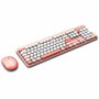 Mobility Lab Pure Color Ensemble clavier et souris sans fil Rose AZERTY Français