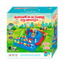 TACHAN Circuit de Habilité T01037 - Jeu de Course de Voiture avec Traction Manuelle, Sans Piles, Stimule la Coordination et la Logique pour Enfants à partir de 3 Ans