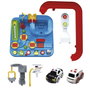 TACHAN Circuit de Habilité T01037 - Jeu de Course de Voiture avec Traction Manuelle, Sans Piles, Stimule la Coordination et la Logique pour Enfants à partir de 3 Ans