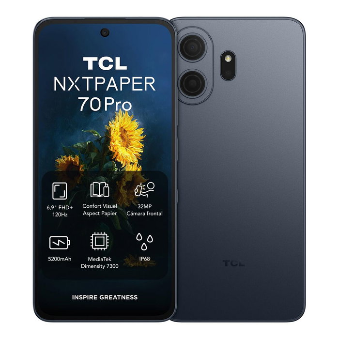 TCL 70 NXTPAPER Pro 5G - Bleu - 8 Go RAM - 256 Go TCL 70 NXTPAPER Pro 5G - Bleu - 8 Go RAM - 256 Go