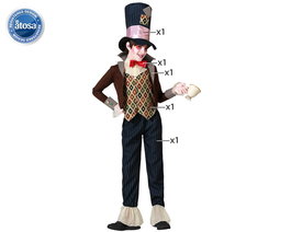 Déguisement pour Enfants Femme Chapelier Fou