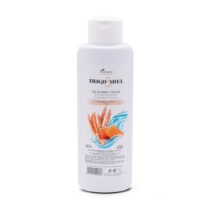 PLANTAPOL Gel de douche Germen de trigo et miel PLANTAPOL Gel de douche Germen de trigo et miel
