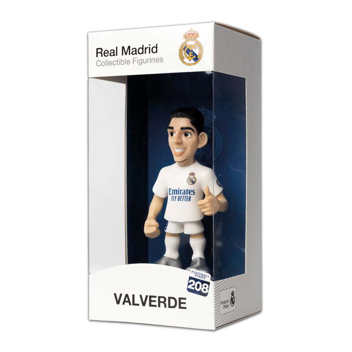 Eleven Force Figurine Real Madrid MINIX Valderde 12 cm MN18420 - Figurine de collection détaillée