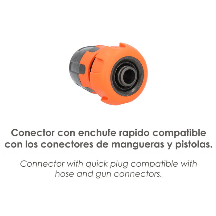 SATURNIA Connecteur de Tuyau Soft-Touch 3/4 SATURNIA Connecteur de Tuyau Soft-Touch 3/4